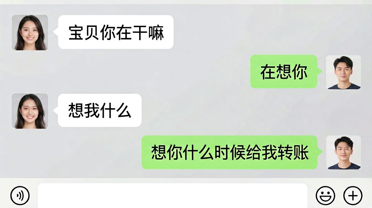 情话说到转账就破功