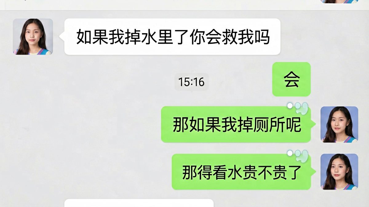 厕所水也值得救吗