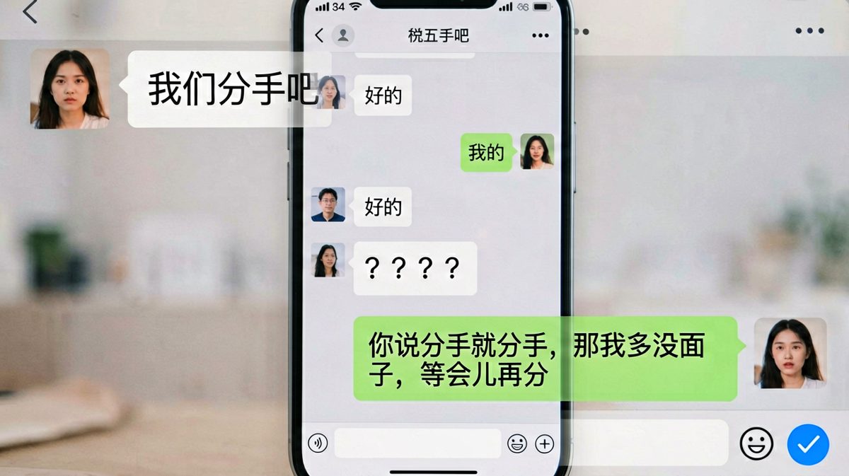 连分手都要讲究仪式感