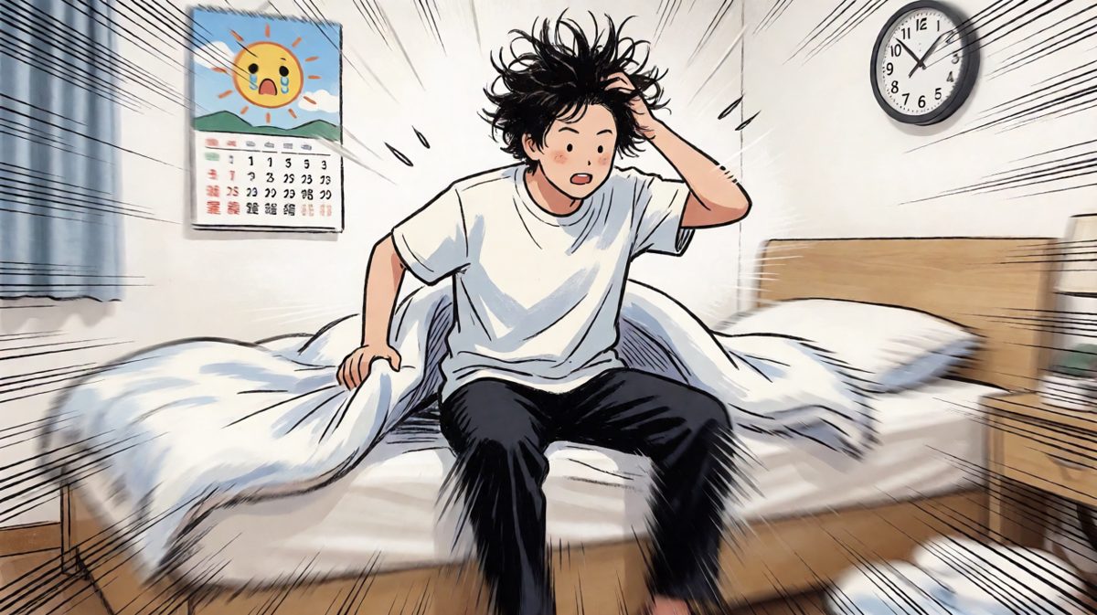 完了！今天周一！还开例会！