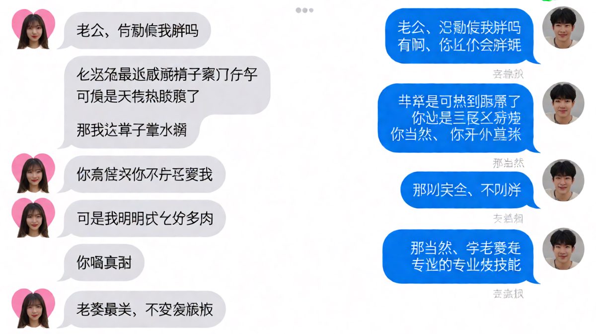 求生欲拉满的一刻，男朋友的专业级夸妻话术令人叹服。