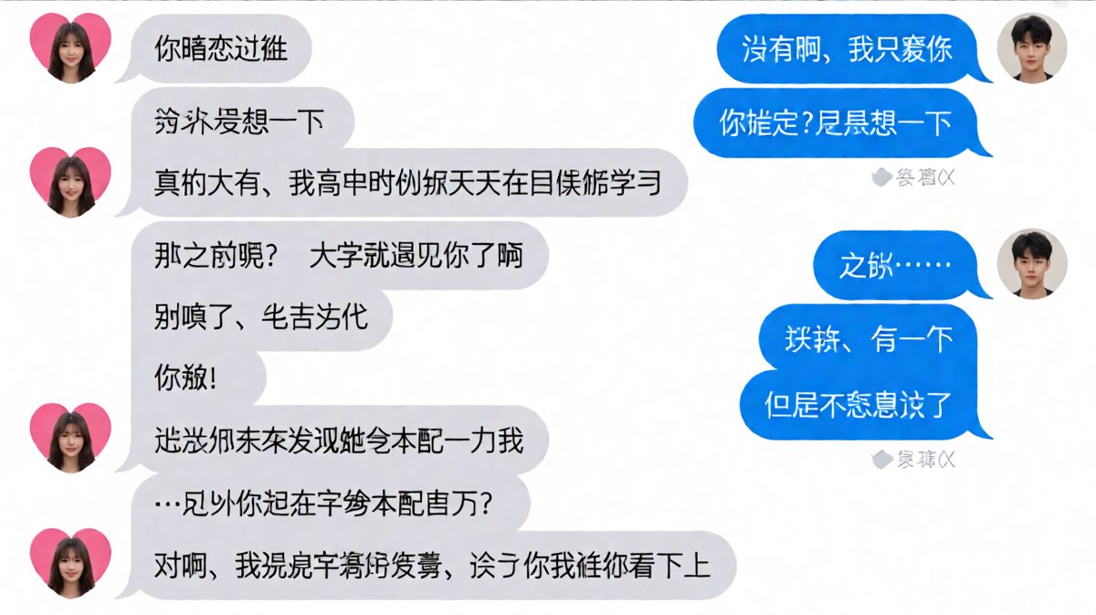 以为要听到前任名字，结果男朋友用一记神反转把自己夸上天。