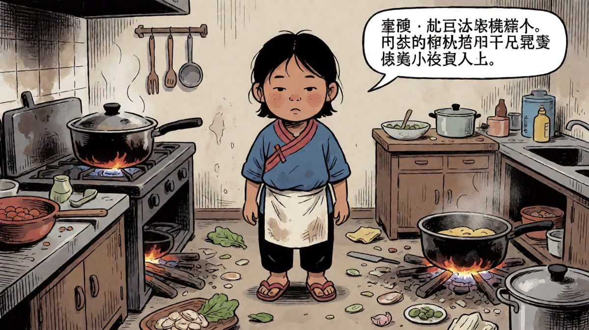 第三格：看着残局欲哭无泪