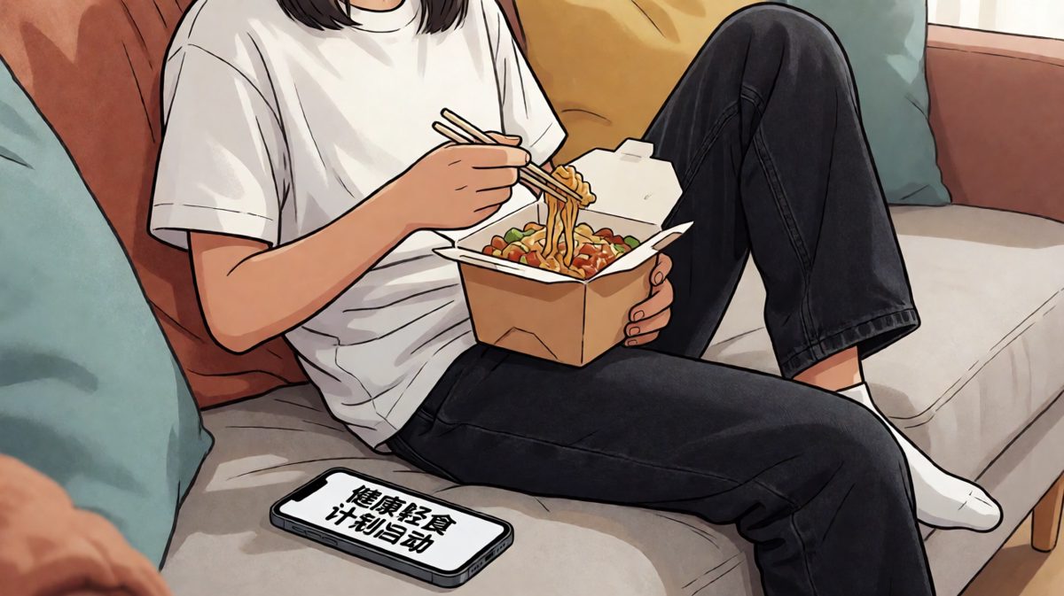 第四格：外卖才是永远的神