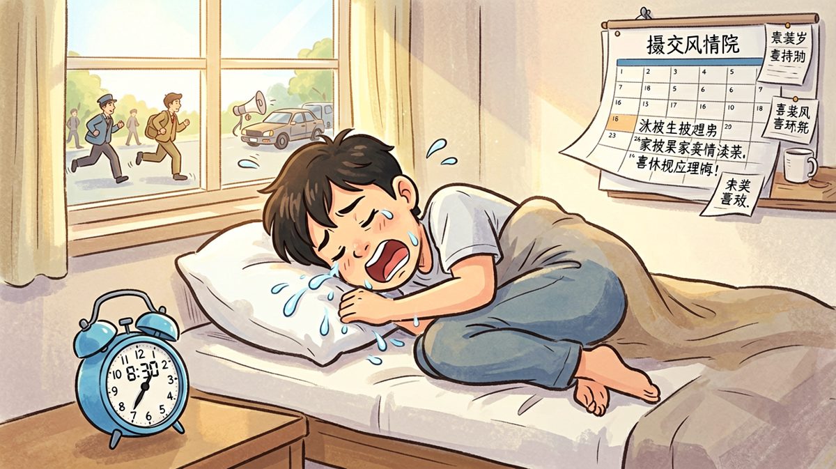 睡过头了…… flag崩塌。