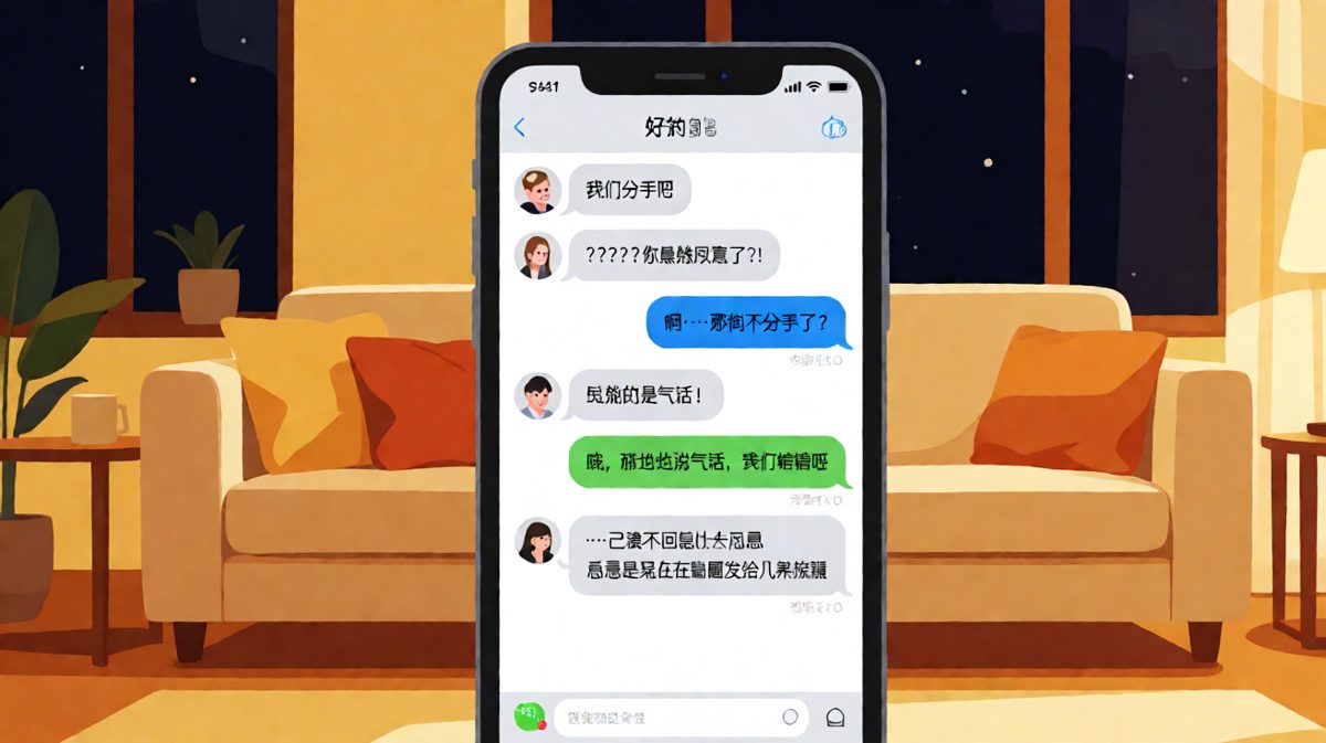 假装分手结果玩脱了，男朋友反手就去炫耀了