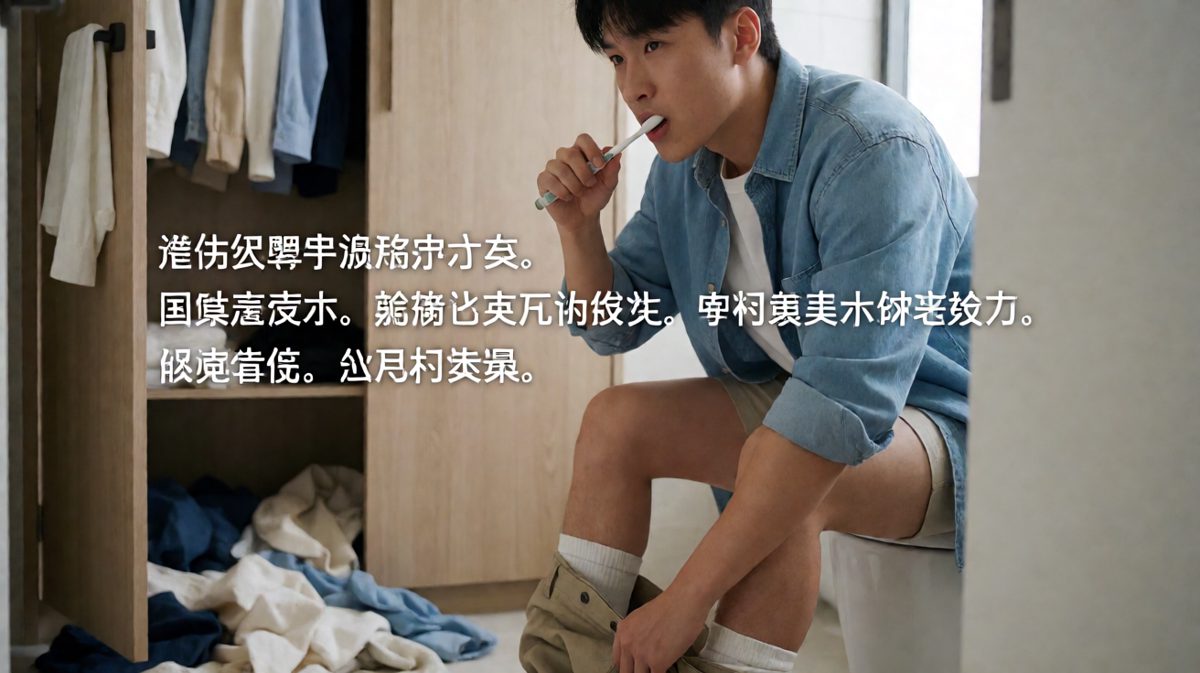 兵荒马乱的出门准备