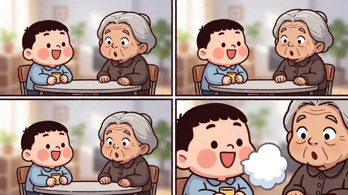 牙膏残留的泡沫喷涌而出，社死现场！