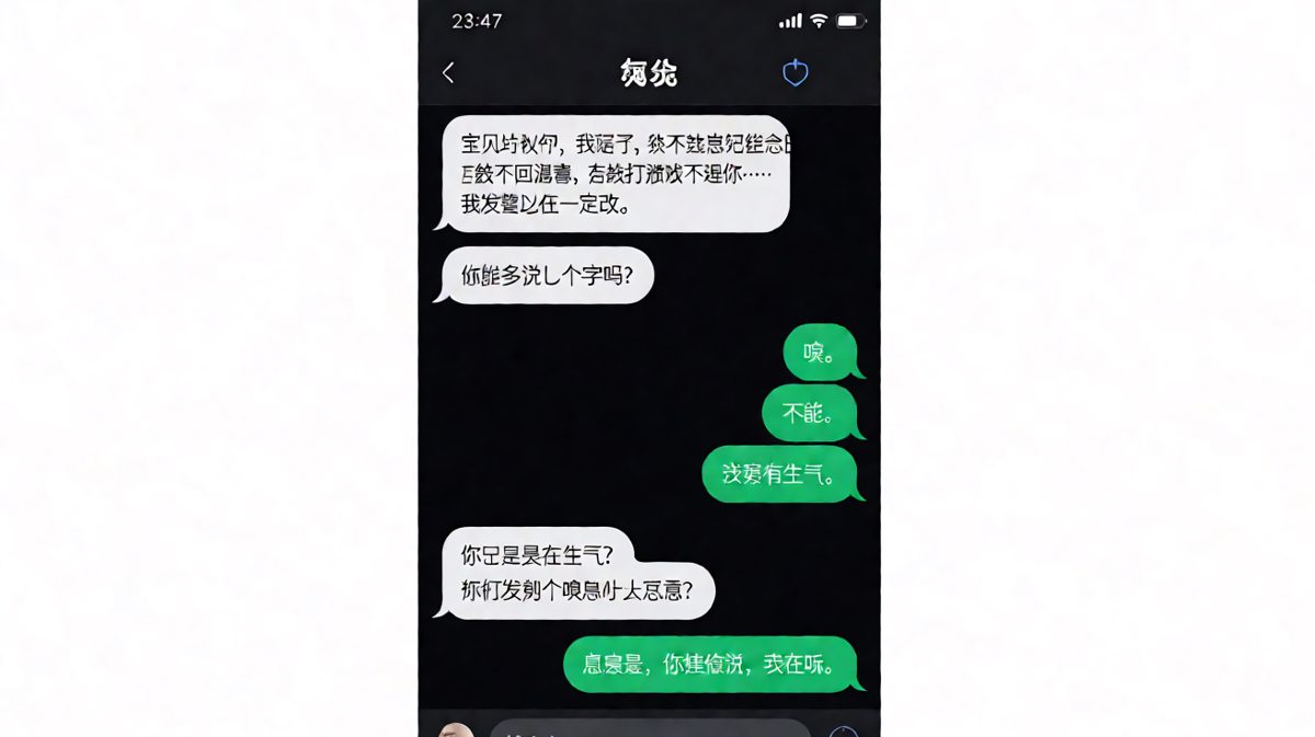 长篇道歉换来的一个字，最狠的反转是「我在听」