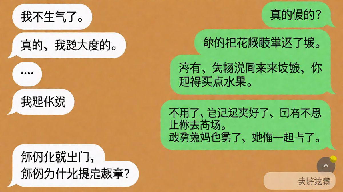 「我不生气了」的代价，是替你妈完成了一场购物任务