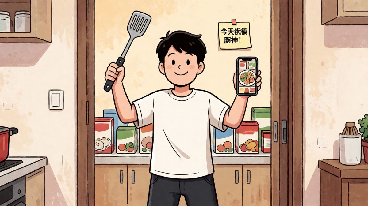 开场：自信满满宣布要做一顿大餐
