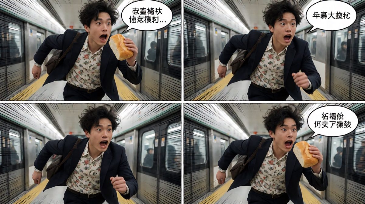 格三：光脚穿拖鞋、西装配花裤衩冲去赶地铁