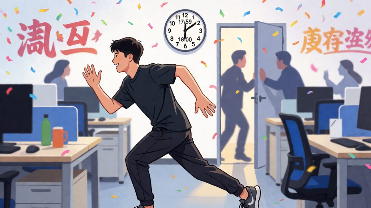 周五5:59，我已不是打工人