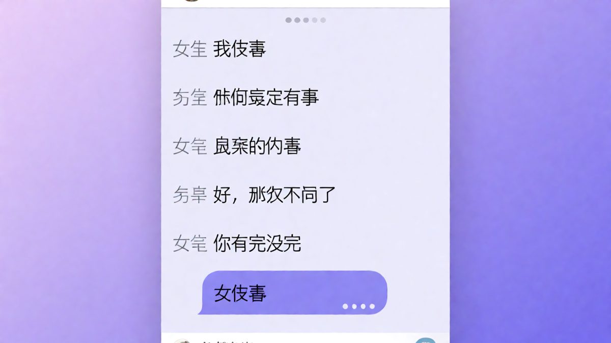 "我没事"的终极陷阱：越解释越炸，男生选择摆烂反杀