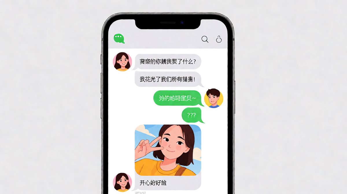 女生花光积蓄后一句"开心就好啦"的反转暴击