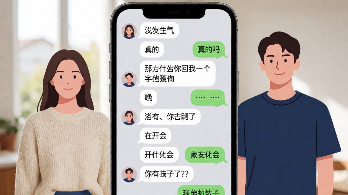 从误会到释然的极限拉扯式聊天翻车现场