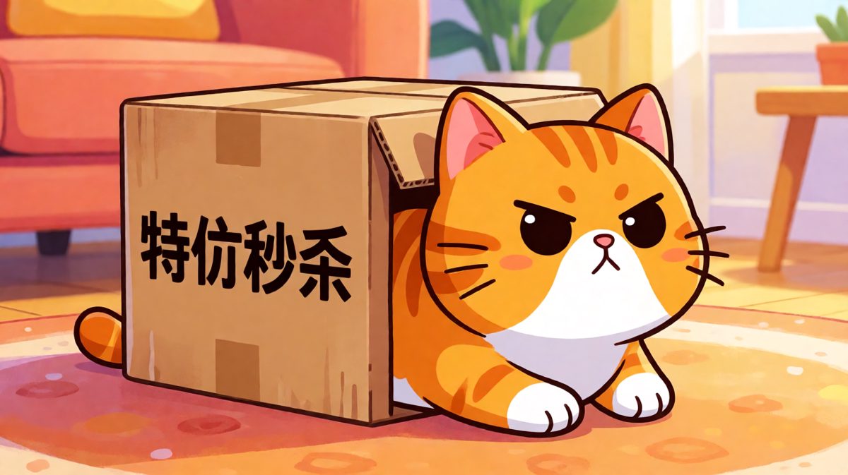 猫咪：只要我够倔强，箱子就关不住我