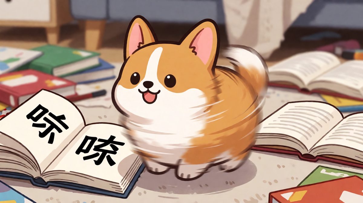 柯基：谁说转圈很无聊？这是我的人生舞步