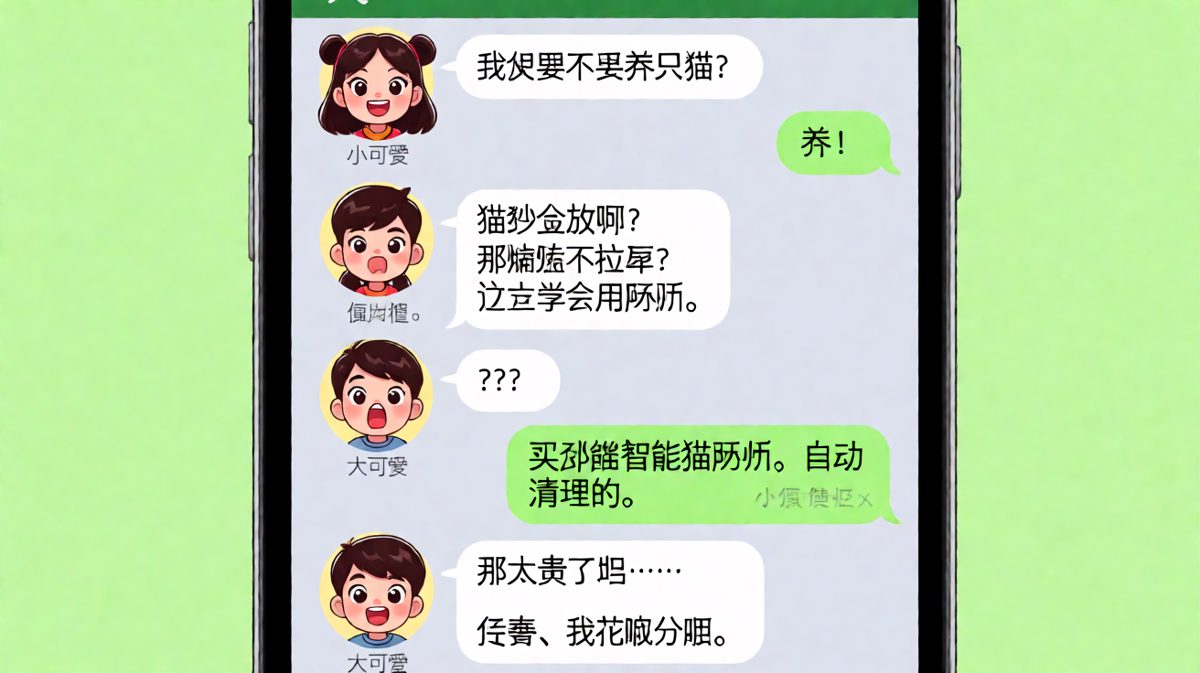 嘴上说养猫，实际在规划分期账单