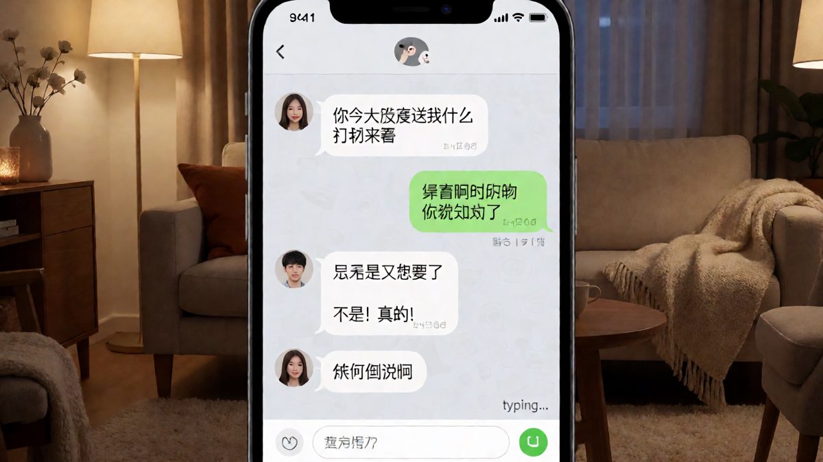 礼物话题的神级冷场
