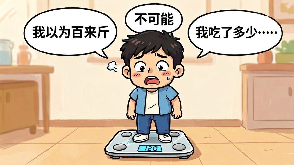 体重秤前的心理活动大爆炸