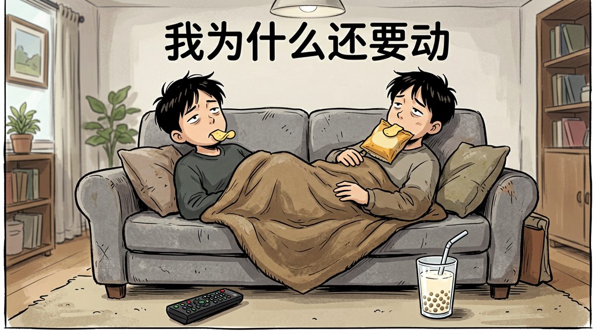 运动三分钟后，悟了——躺平才是真理