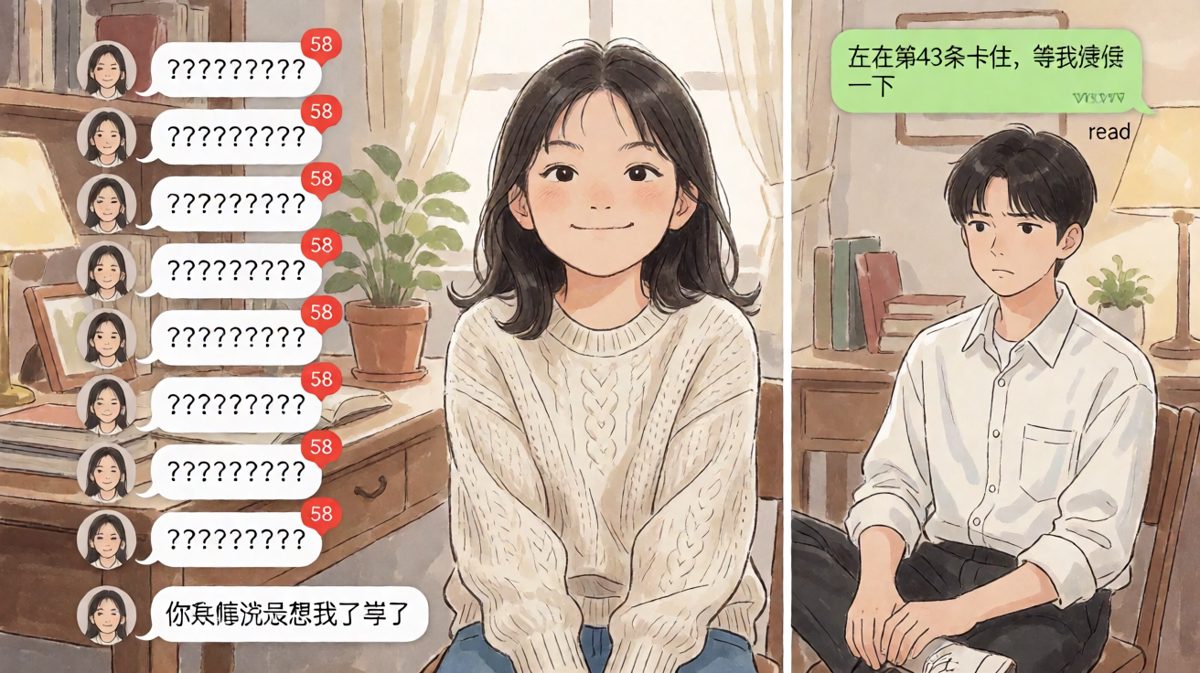 「第43条卡住了」——58条语音的尽头是 buffering
