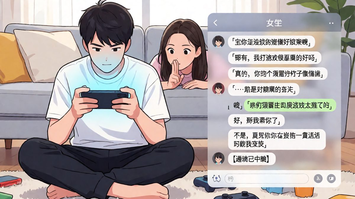 吐槽完还不放过，一个亲吻直接让男生断连跑路