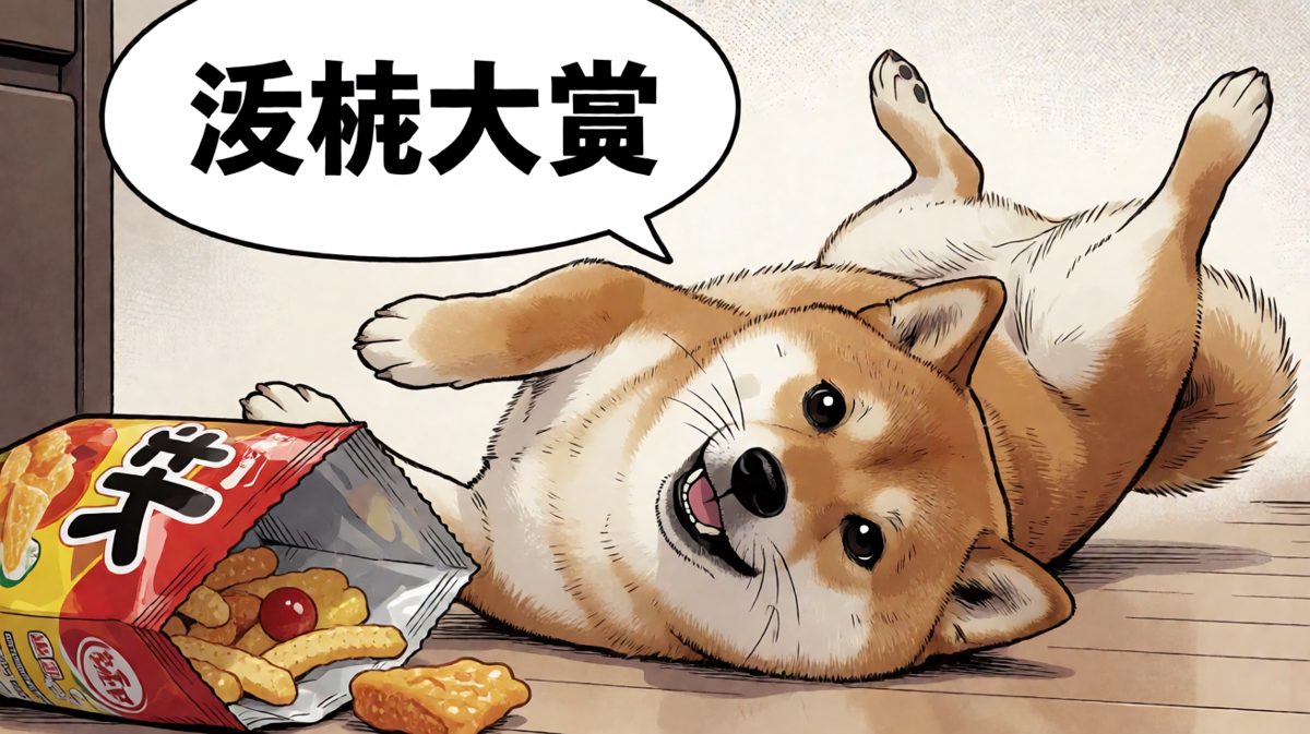 不给零食就别想让我站起来