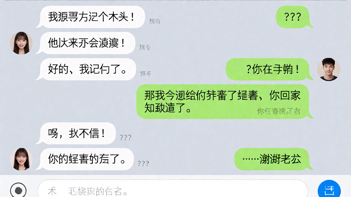 女生抱怨男朋友不浪漫，男生默默下单快递并截图展示，反转暖心又搞笑。