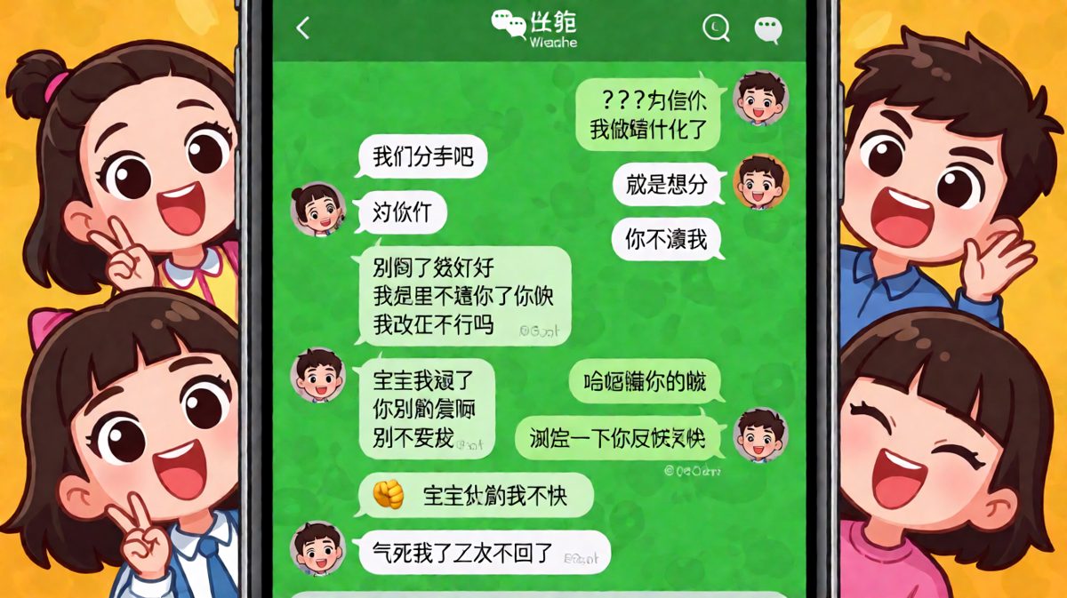 一句分手测试让直男瞬间崩溃，结局反转太真实