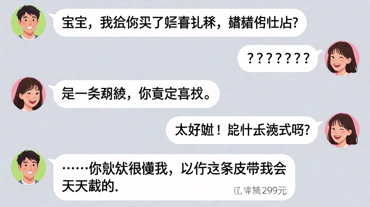 惊喜变惊吓，男友的浪漫总让人哭笑不得。