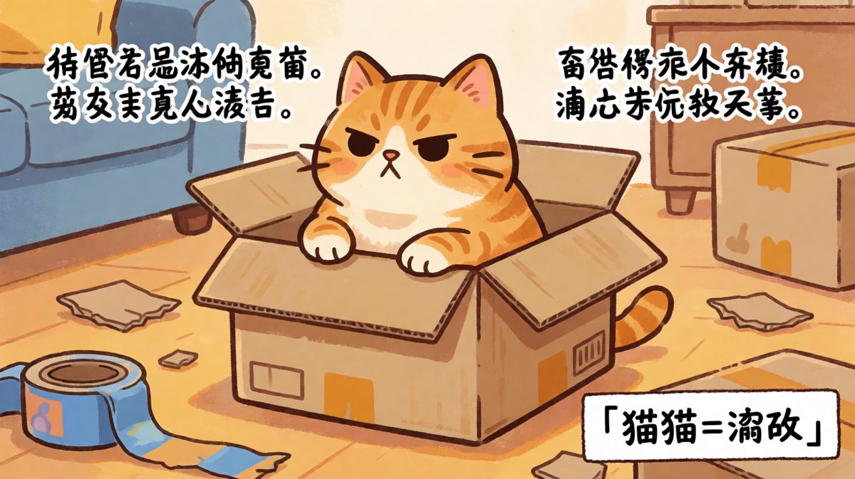 当妈的说买大箱子给我装衣服，我偏不，我就要这个盒子。