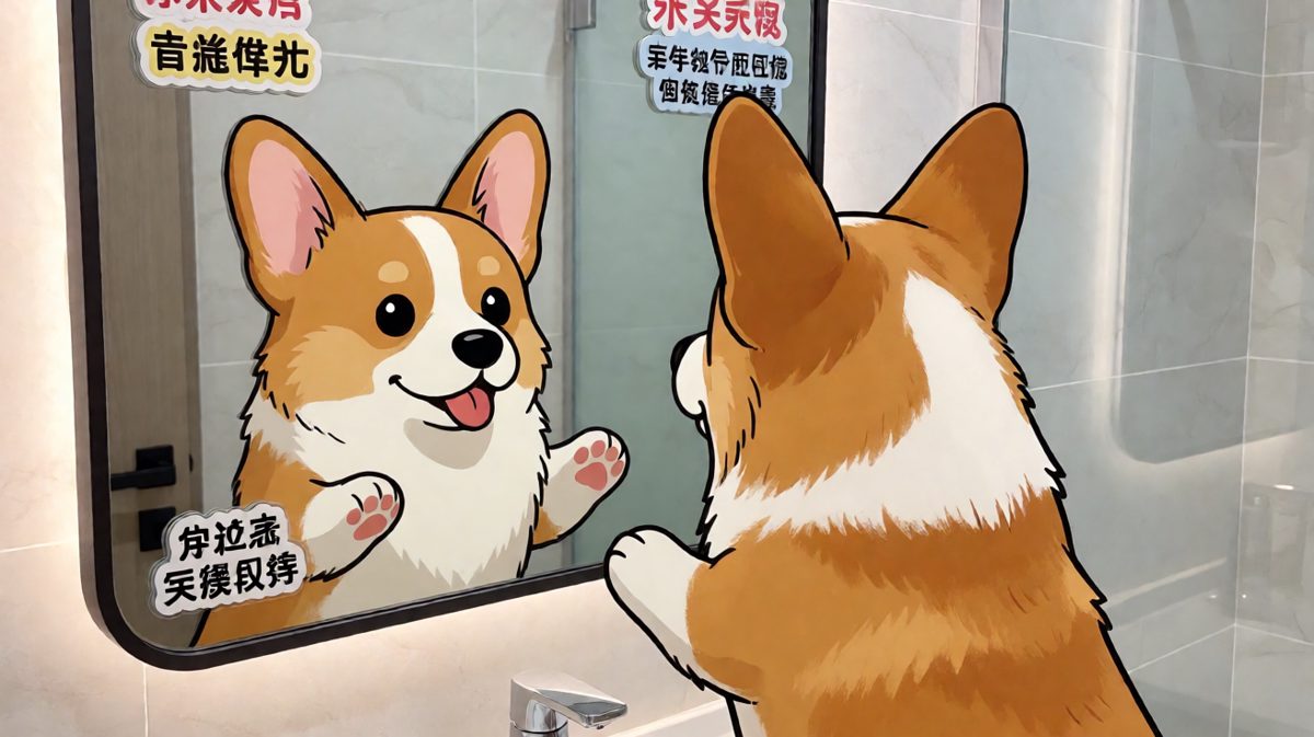 狗狗：你是谁？！为什么学我说话！