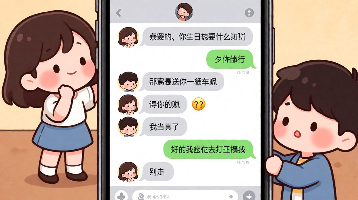 一句'什么都行'的直男回答，差点让女生连夜打工还债