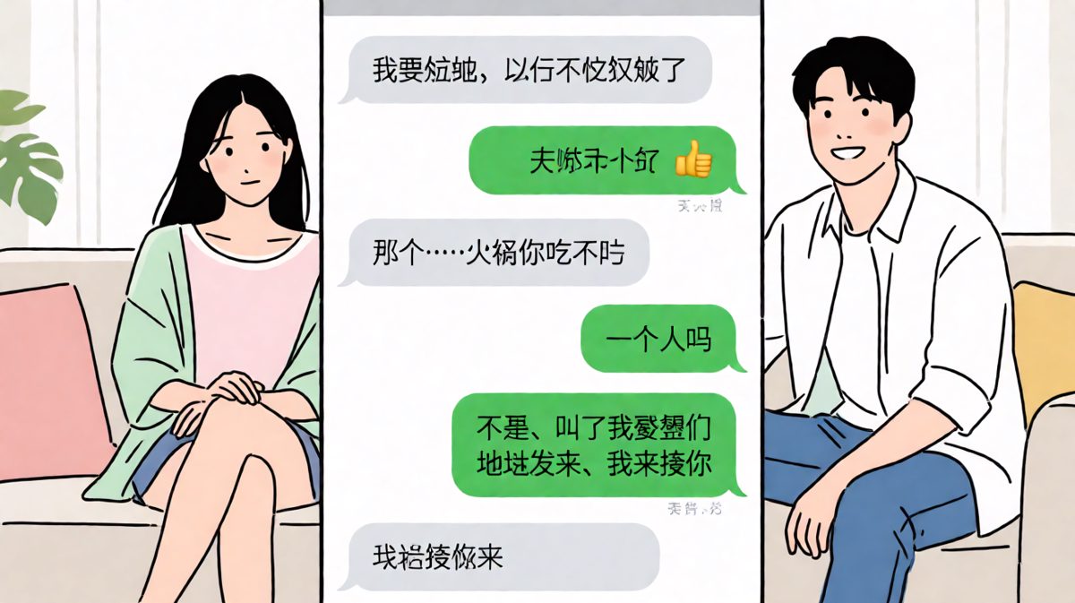 说减肥的女朋友，三分钟之后就在火锅局了