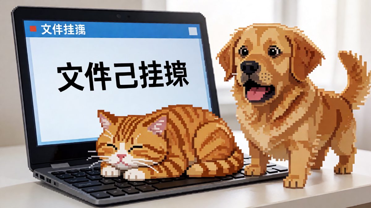 敲代码的猫：这个bug是猫设计的