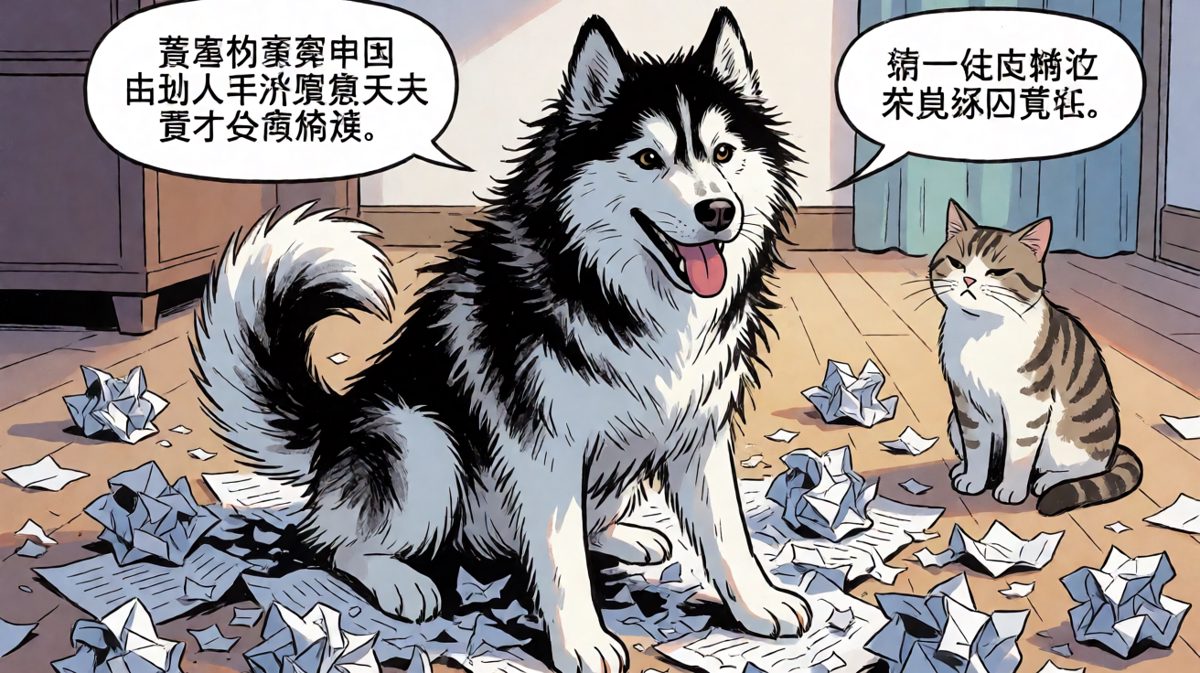 哈士奇：不是我，是风