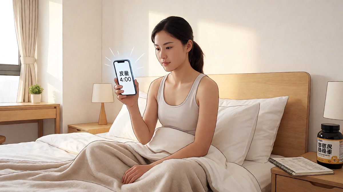 晚上信心满满定好闹钟，立志要晨跑健身。