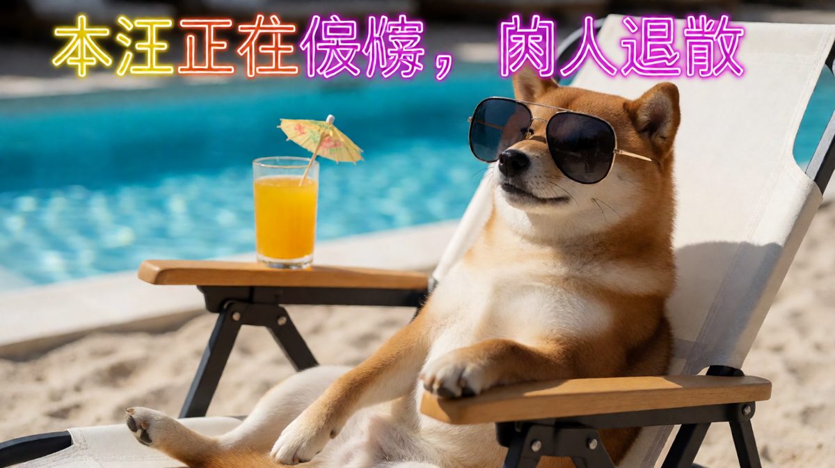 狗狗：打工？不存在的，今天我是老板