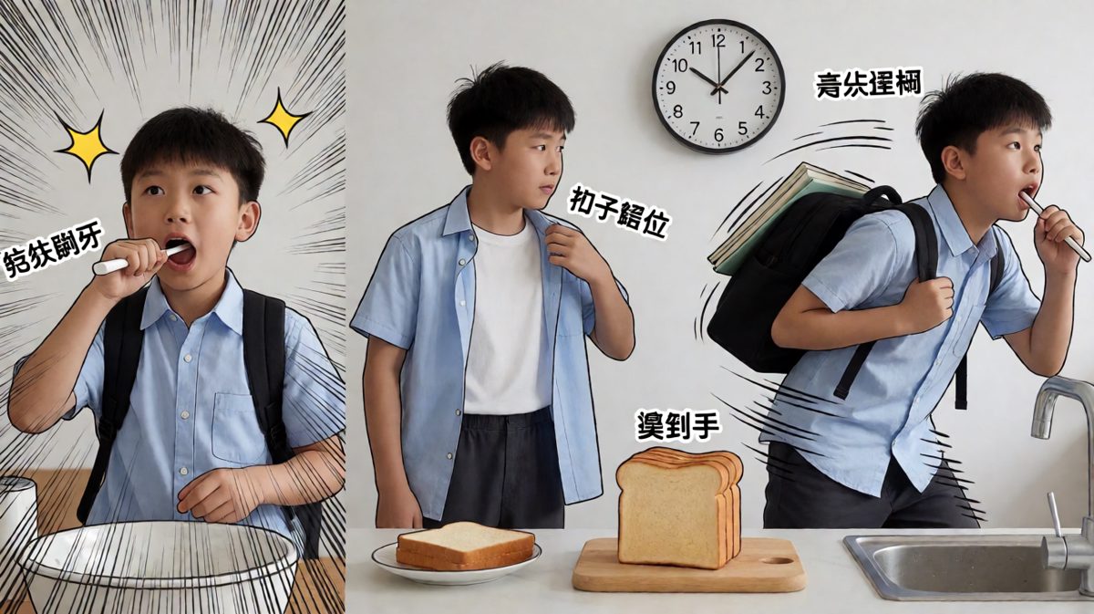 兵荒马乱的一小时，小明极限操作