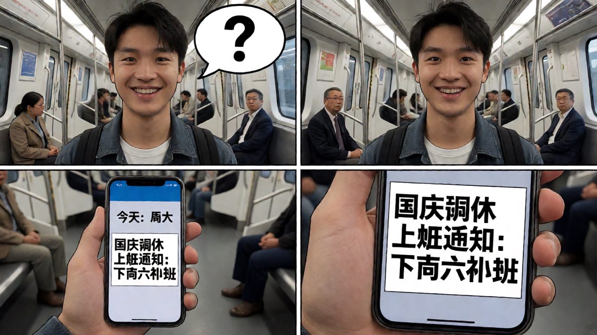 打开日历那一刻，世界崩塌了——今天是周六