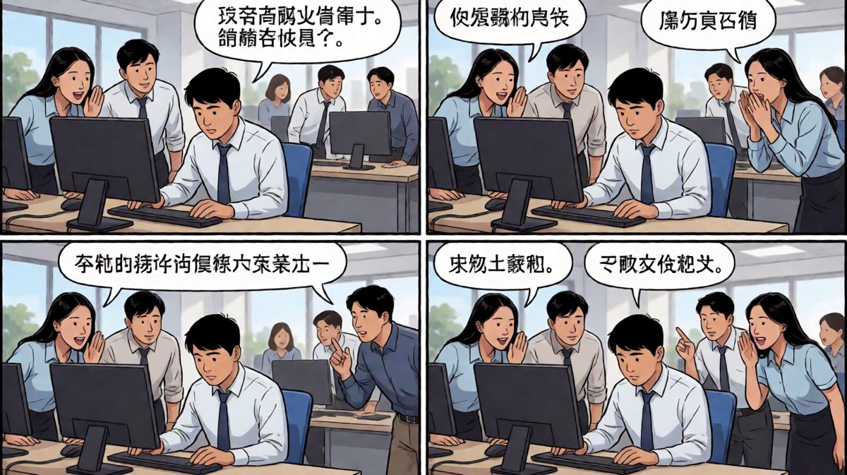 以为忍一忍就过去了，结果同事全程围观