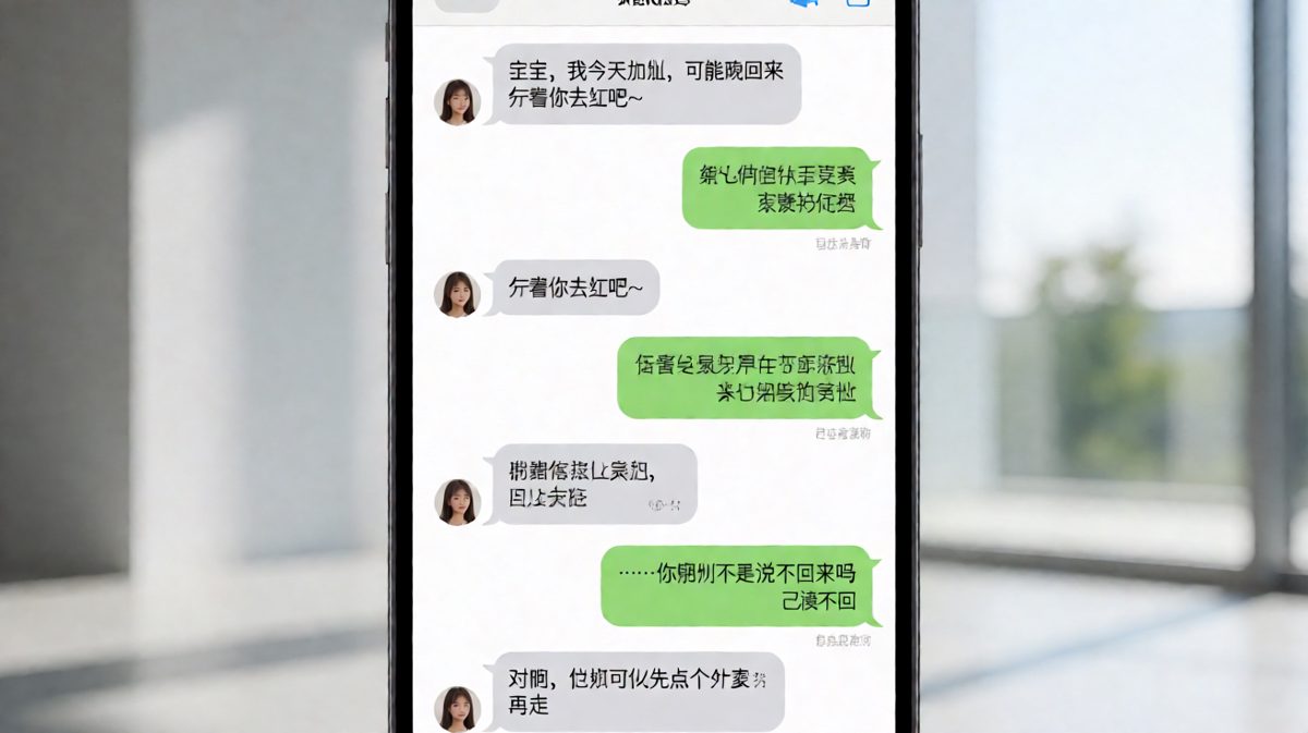 男生试图展现体贴却越描越黑，女生已读不回