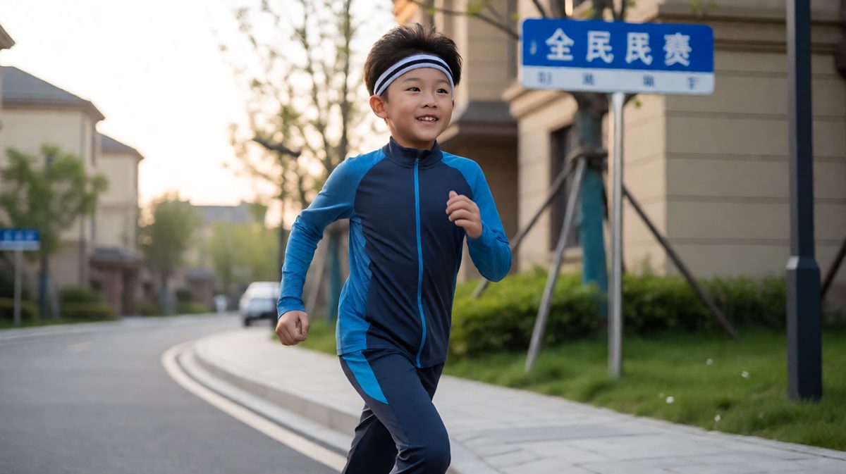 跑出两公里，感觉自己是运动健将