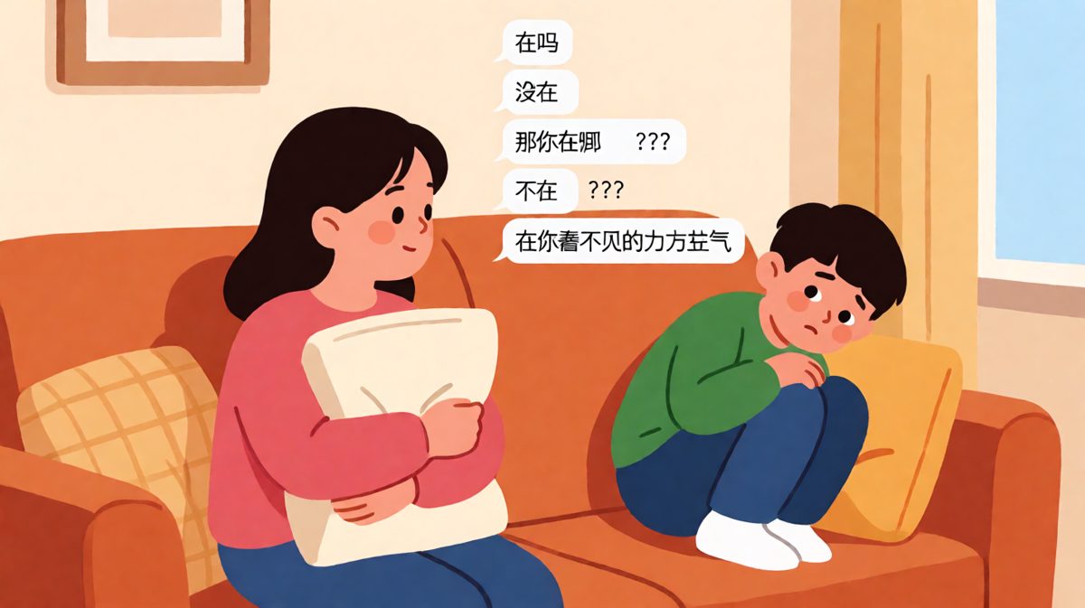 当问句遇到一个不想回答的人，聊天的终点是沉默
