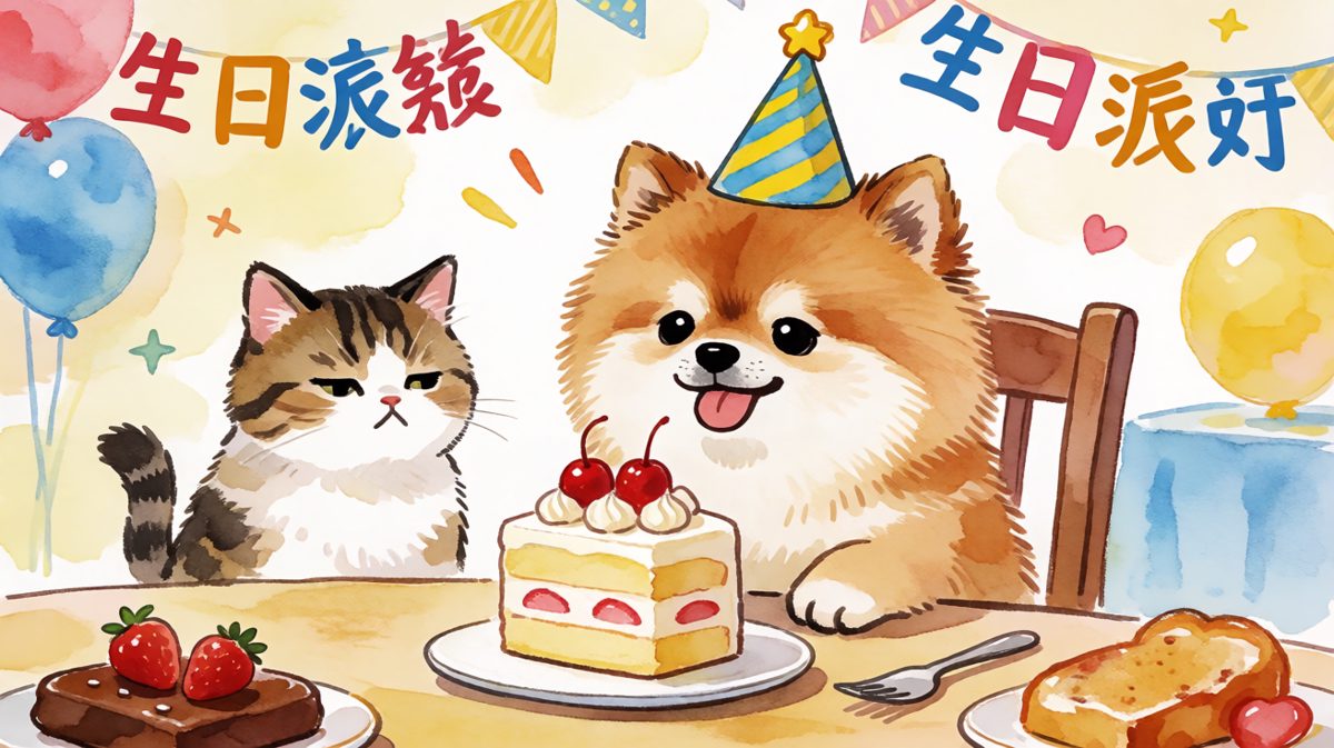 生日蛋糕的正确吃法：先拍一下表示尊重，再全部吃掉表示感谢
