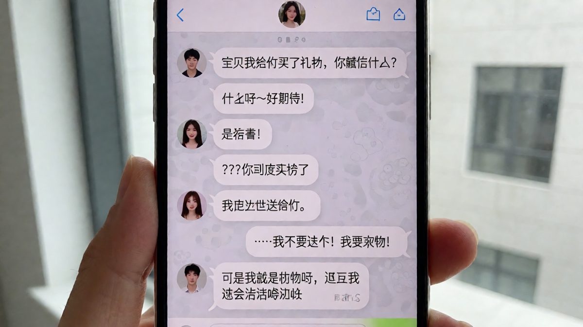 男生自称礼物结果翻车，女生要实物他偏要送自己