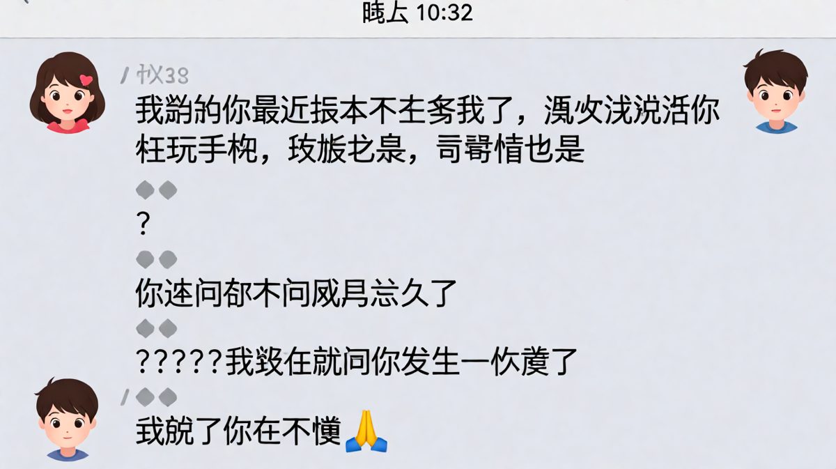 男生以为只要回答就能过关，太天真了