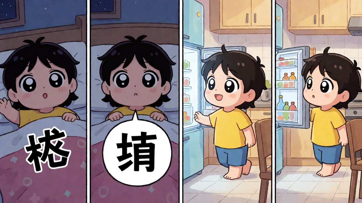 午夜，肚子开始造反